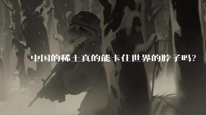 中国的稀土真的能卡住世界的脖子吗？